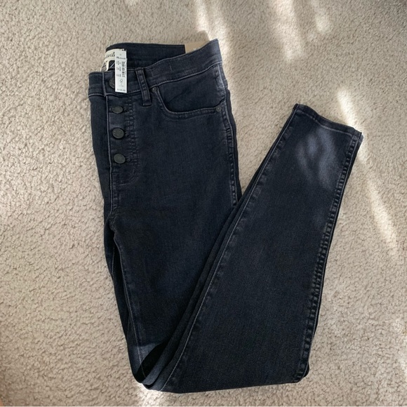 Madewell Womens 10" High Rise Skinny Jeans NWT Size 28 - Picture 7 of 7
